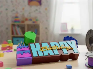 Cool Sign - Happy Birthday