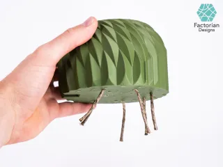 Self-Watering Plant Pot + Geometric Water Level Indicator
