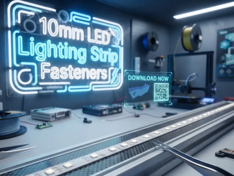 Clipes para fitas de LED de 10 mm de largura
