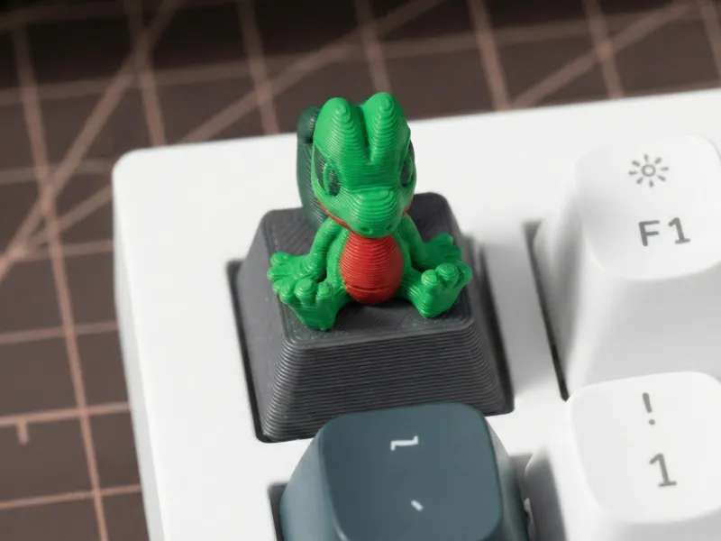 Treecko – Mechanische Pokémon-Tastaturkappe