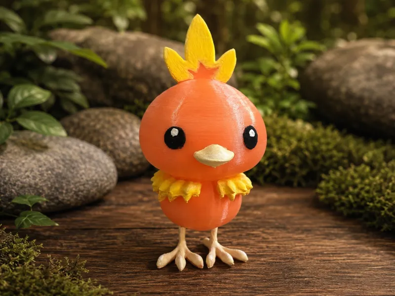 Torchic - Stubby Cute Fan Model
