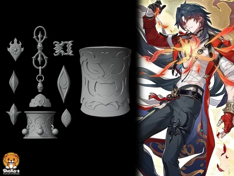Mortenax BLade - Accesories - HSR Honkai Star Rail Cosplay