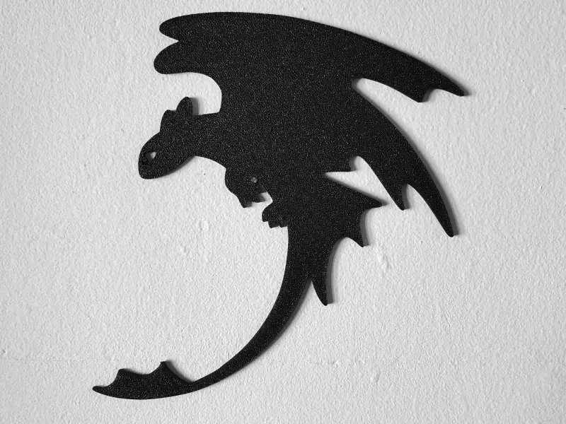 Dragon Tothless wallart