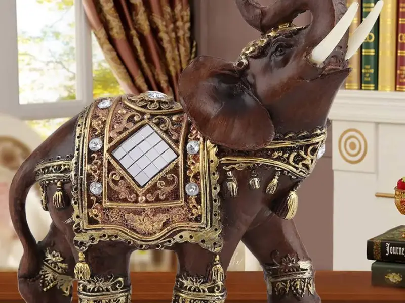 Estátua - Decoração de elefante