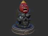 Behelit Skull Support - Exclusive Berserk Base for 3D Printi-0