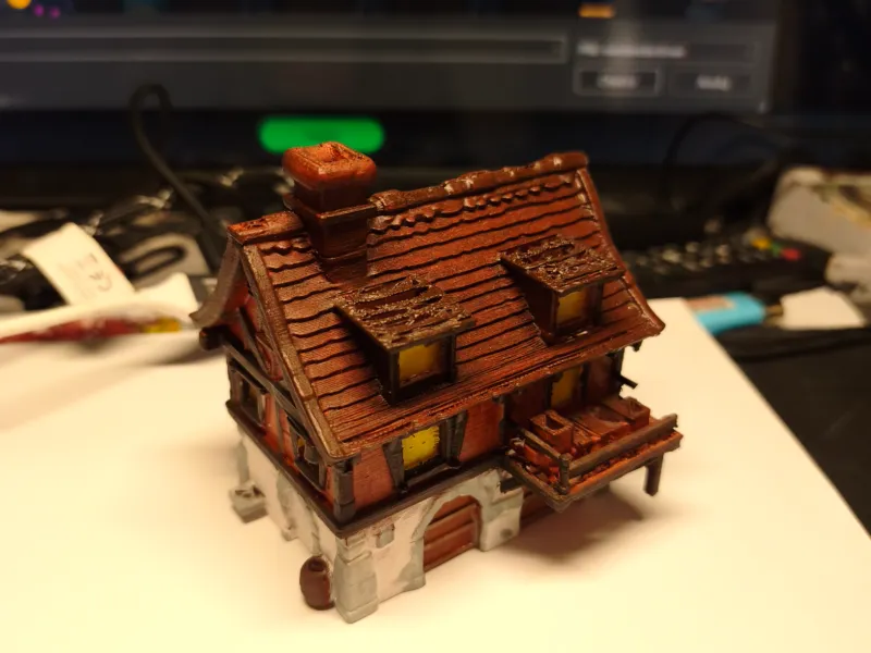 KF2 Maison Médiévale - Terrain de JDR Fantastique - WorkShop3D