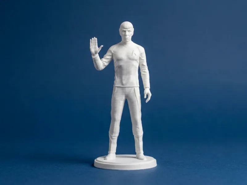 Modello 3D di Spock di Star Trek