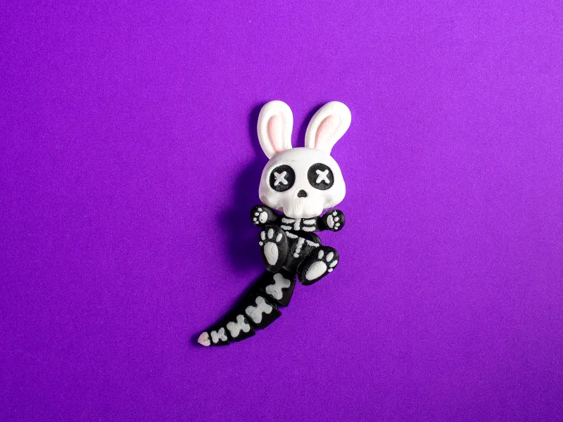 Fleximaru Boonny Lapin Squelette d'Halloween