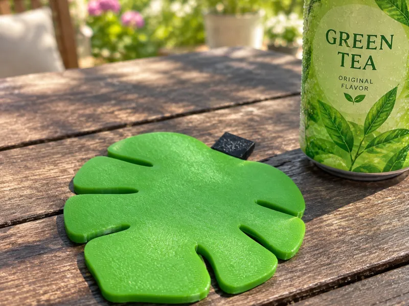 Can Opener, Bottle Opener & Coaster - Monstera Leaf 3-in-1