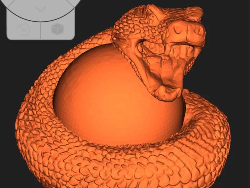 Snake tow ball cover