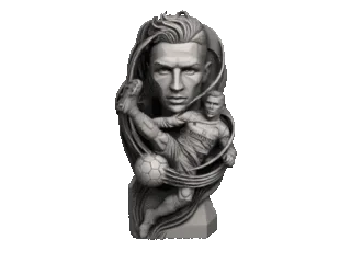 Cristiano Ronaldo CR7 - Bust