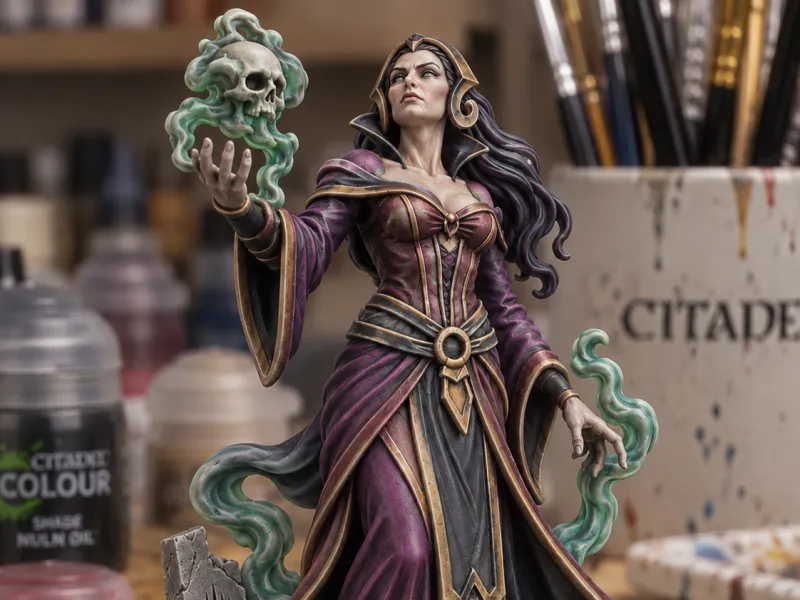 릴리아나 팬아트 MTG 80mm