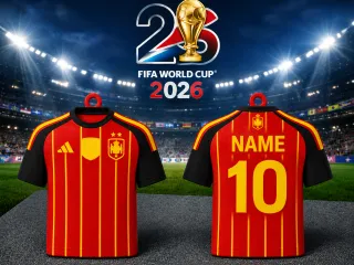 Llavero Camiseta España Mundial 2026 (Personalizable) 2 **