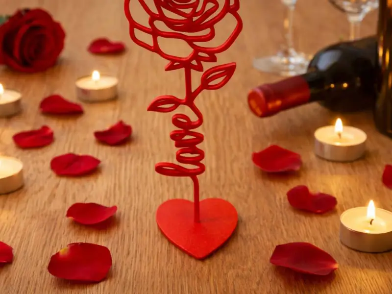 Rose of Love Bastelkarte