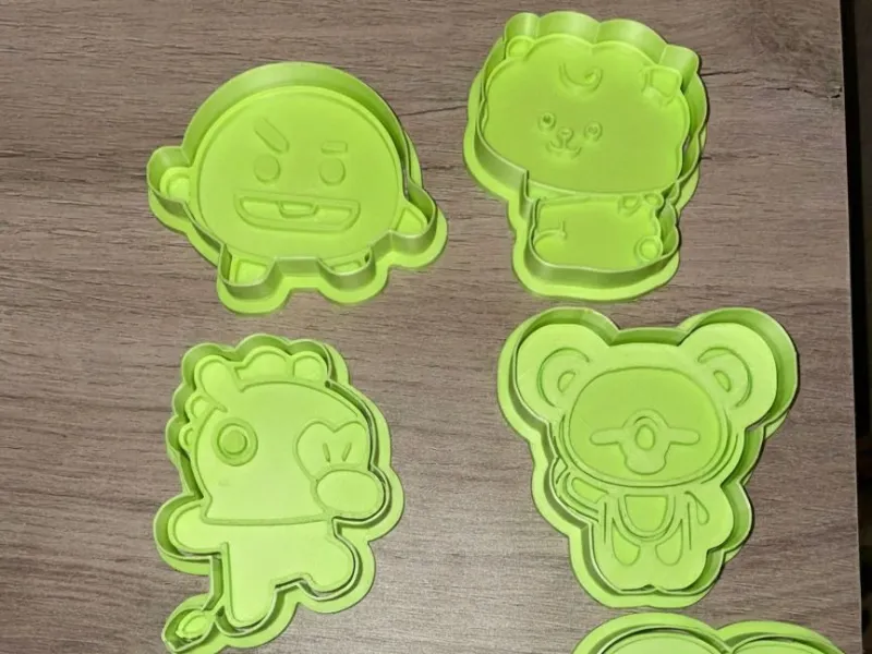 BTS cookie cutter