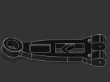 DEERC 9500E / PXTOYS 9500E Front Upper Arm (PX9500-22) RC-0