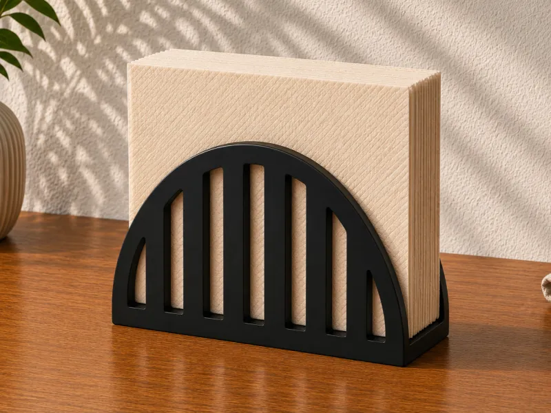 Minimalist Gate Napkin Holder