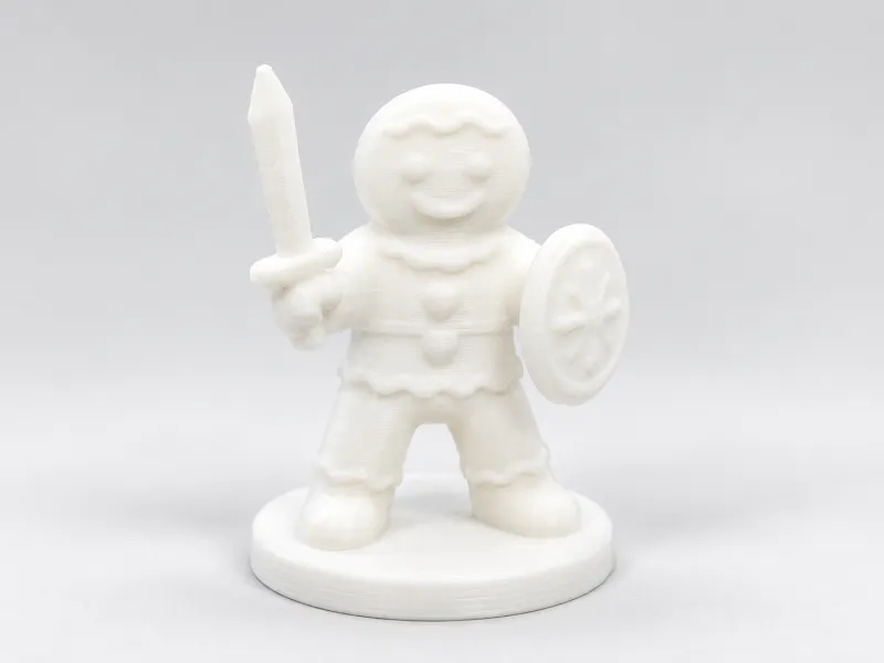 homem de gengibre com espada mini em base de 32mm
