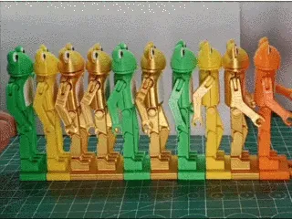 Hits knee frog Domino