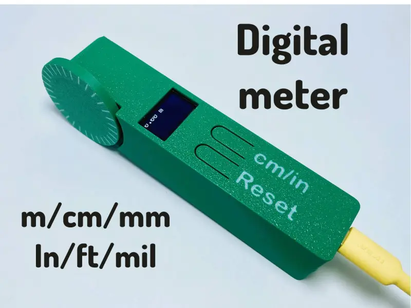 Digitaler Abstandszähler mit OLED-Display