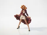 Dancing Queen Figurine Female Figure 3D Printable-0