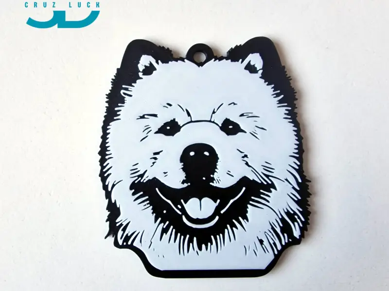 Chow Chow keychain