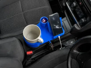 Car cup holder extension