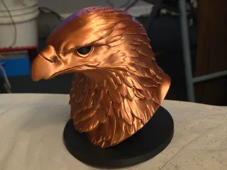Eagle statue
