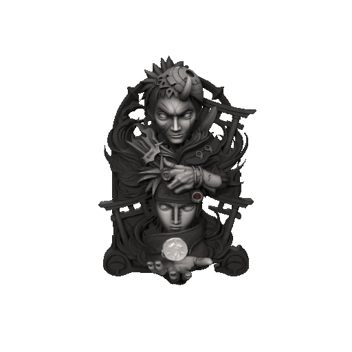 Obito and  Pain