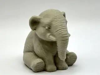 Detailed Elephant Figurine