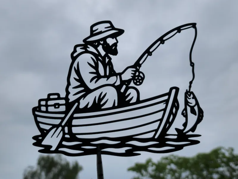 Fishing Boat Catch 2D Wall Art Decor