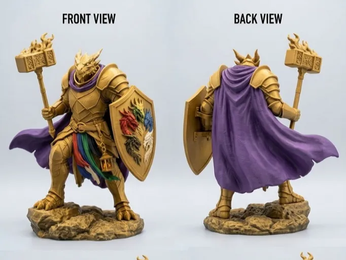 Dragonborn Paladin 5e, follower of Tiamat