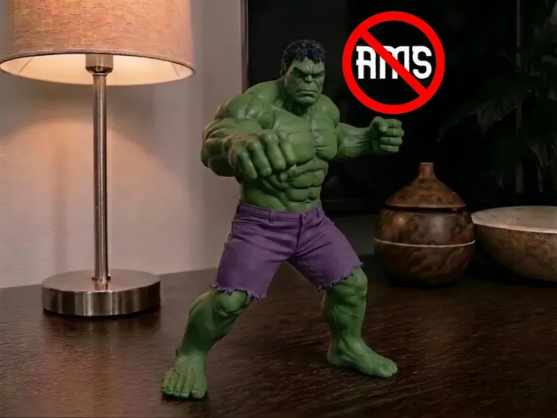 Incrível Hulk sem AMS