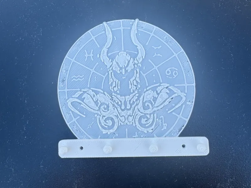 porta llaves capricornio
