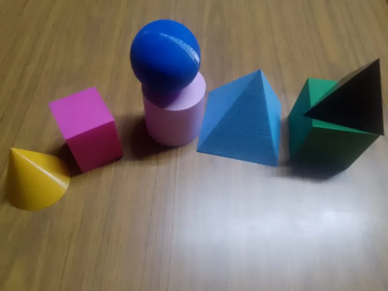 figuras geometricas CUBO, CILINDRO, PIRAMIDE, ESFERA, CONO