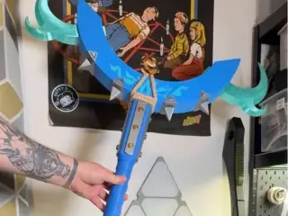 Zanka's staff from Gachiakuta anime