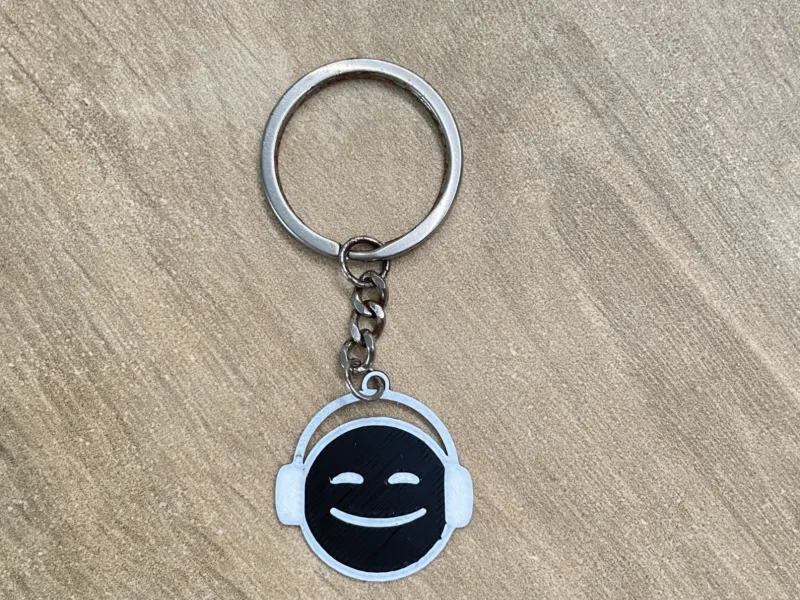 Llavero Emoji Cascos 