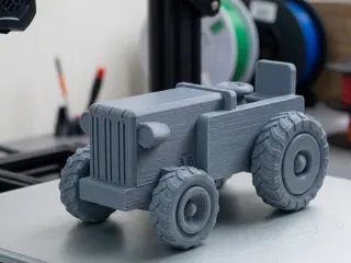 Mini Tractor Figure