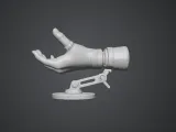 robotic hand 3d model-0