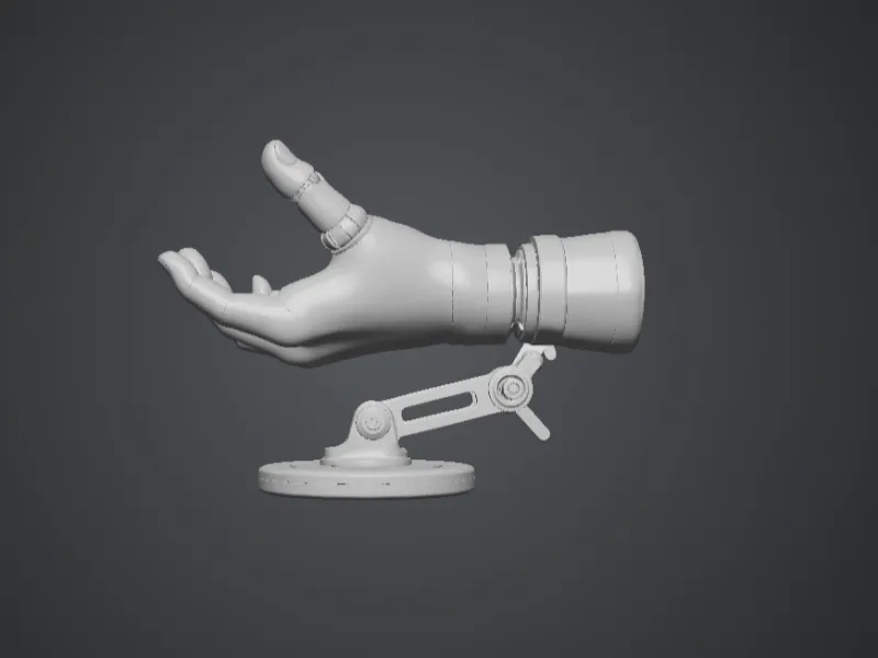 robotic hand 3d model