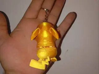 Pikachu Articulado Full Color - Keychain