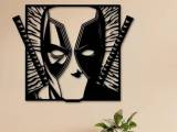dead pool  marvel comic wall art-0