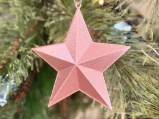 Ornament star flat