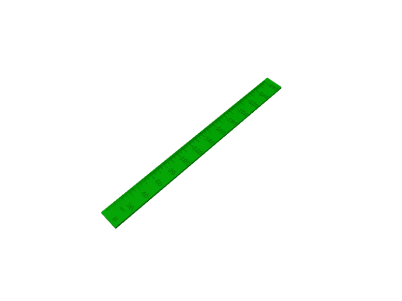 Vertical ruler  0-260mm
