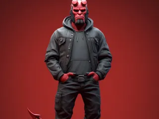 URBAN HELLBOY FIGURE