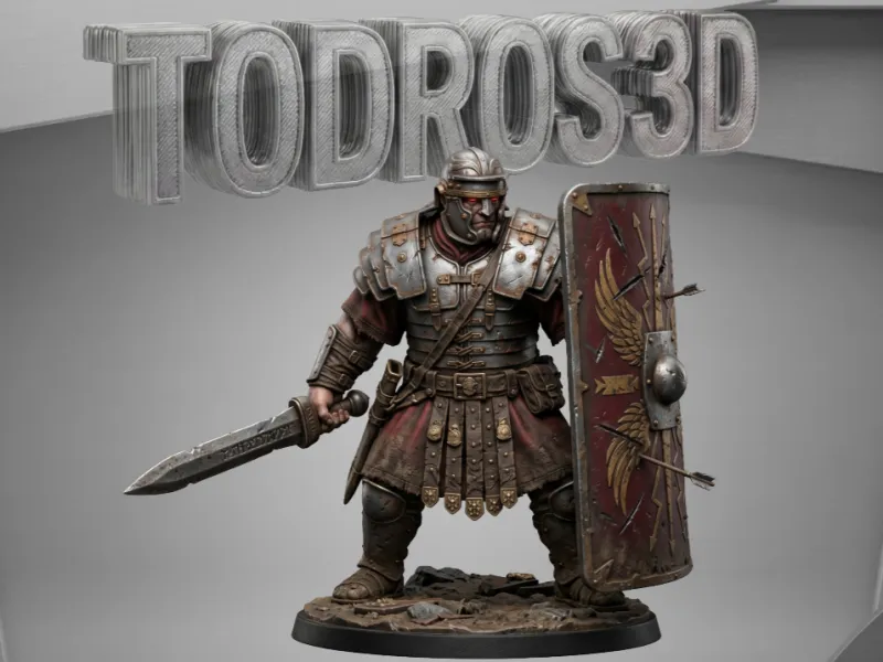 Legionario Romano Bajo Fuego