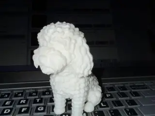 Cute Labradoodle Dog – 3D Printable Model