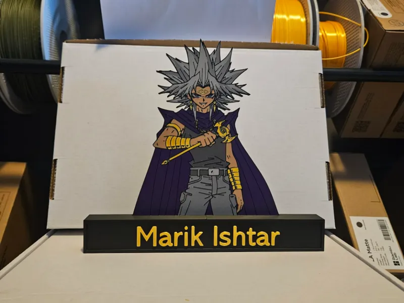 Yu-Gi-oh - Marik Ishtar display