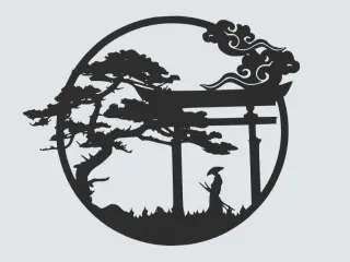 Samurai - Shogun - wall art