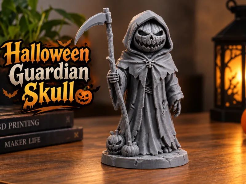 Halloween Guardian Skull